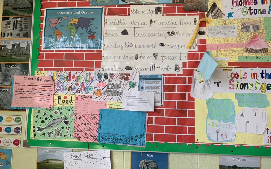 Stone Age in Ms Forde’s 3rd Class