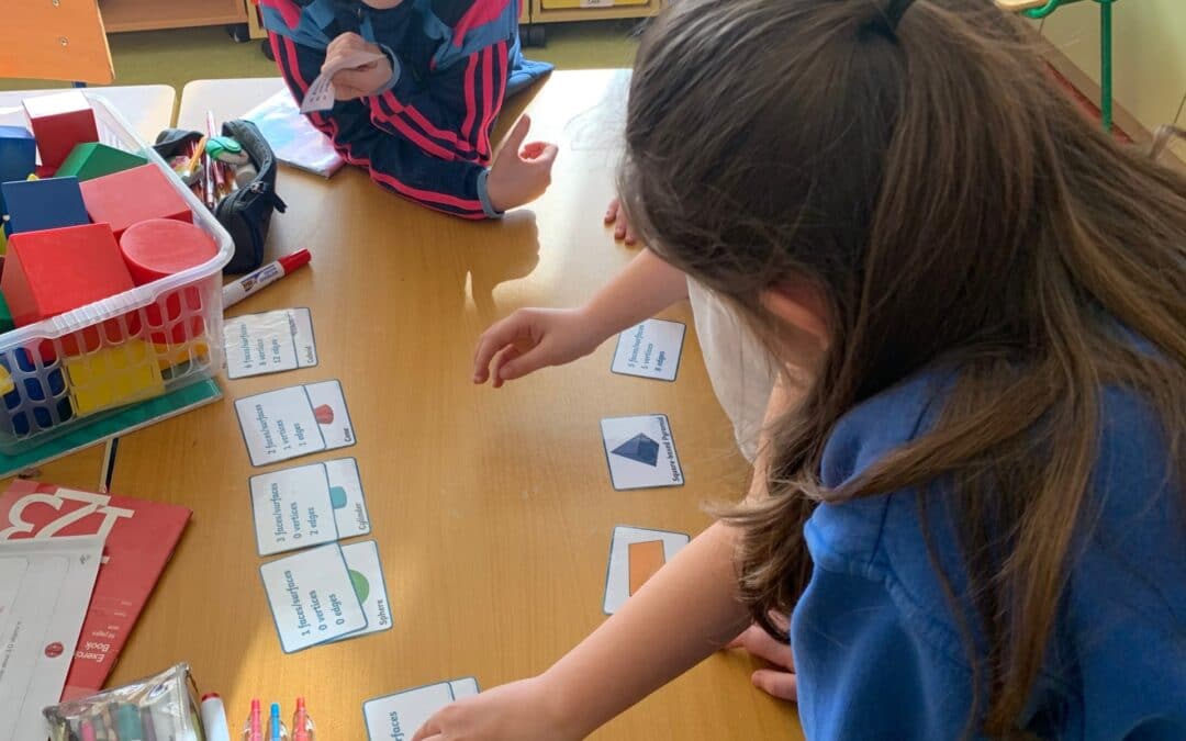 3D shapes in Ms Forde’s 3rd Class
